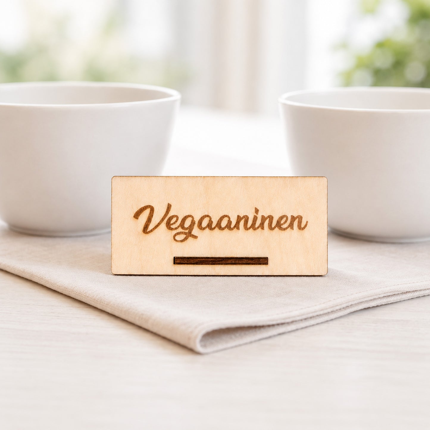 Puinen ruokavaliokyltti - useita vaihtoehtoja